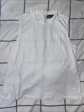 Me+Em | Ruffle Collar T Shirt Tank